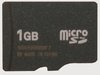 microSD-Karte mit miniSD-Adapter